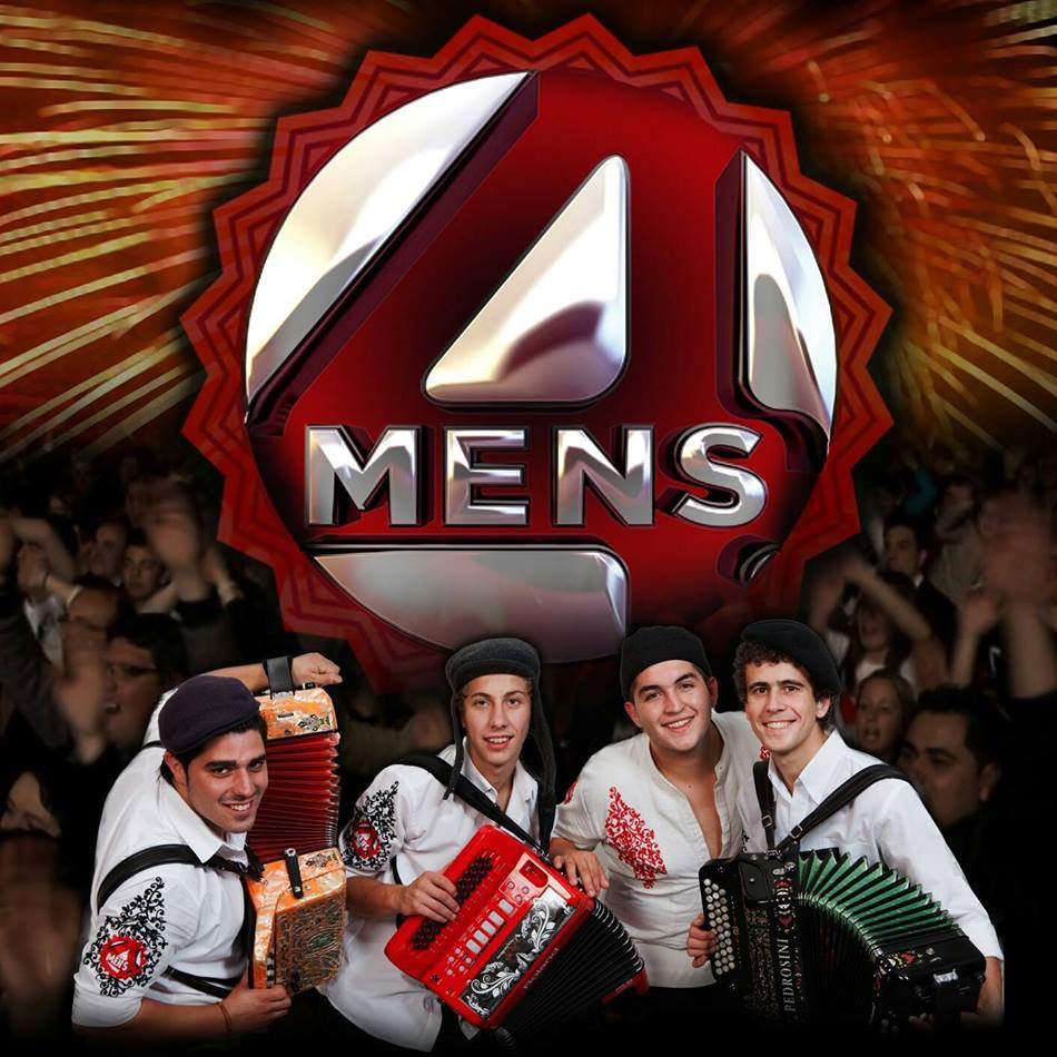 Os 4 Mens, Grupo de Concertinas Os 4 Men's, musica popular, Contactos, desgarradas, Grupos Musicais, concertinas, Artistas, Musica Popular, desafio